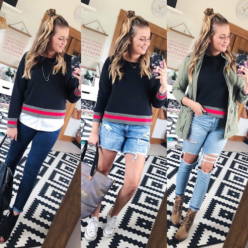 Stella & Dot 2-in-1 Pullover